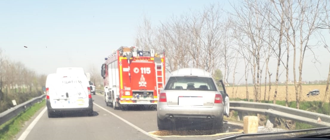 Incidente a Orzinuovi, ferita una donna