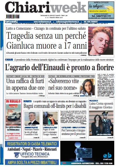 ChiariWeek in edicola il numero dell’8 marzo