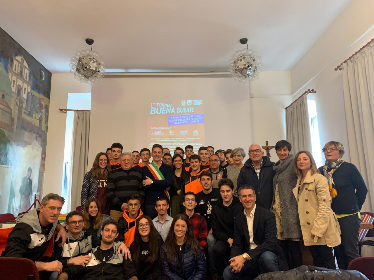 Delegazione spagnola a Chiari per il torneo di basket “Buena Suerte”