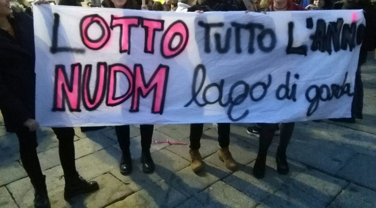 «Non una di meno» contro Stefano Fiandri