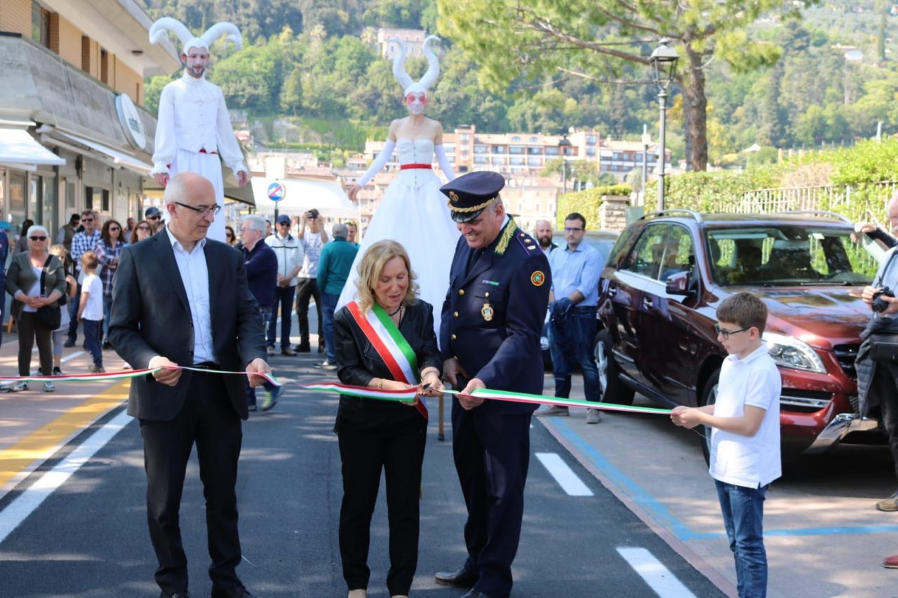 Inaugurato il lungolago di Maderno