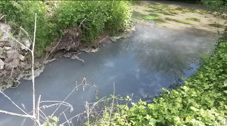 San Paolo, allarme liquami nella roggia verso Cremezzano