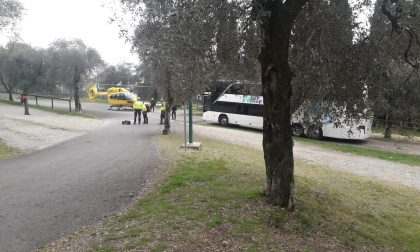 Elisoccorso a Gardone Riviera per un ragazzo di 19 anni