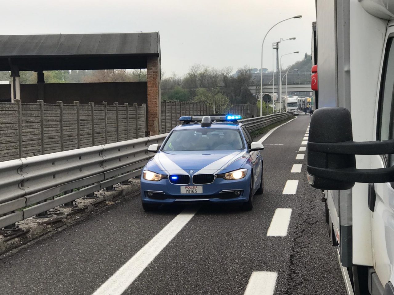 Autostrada A4 chiusa per un incidente