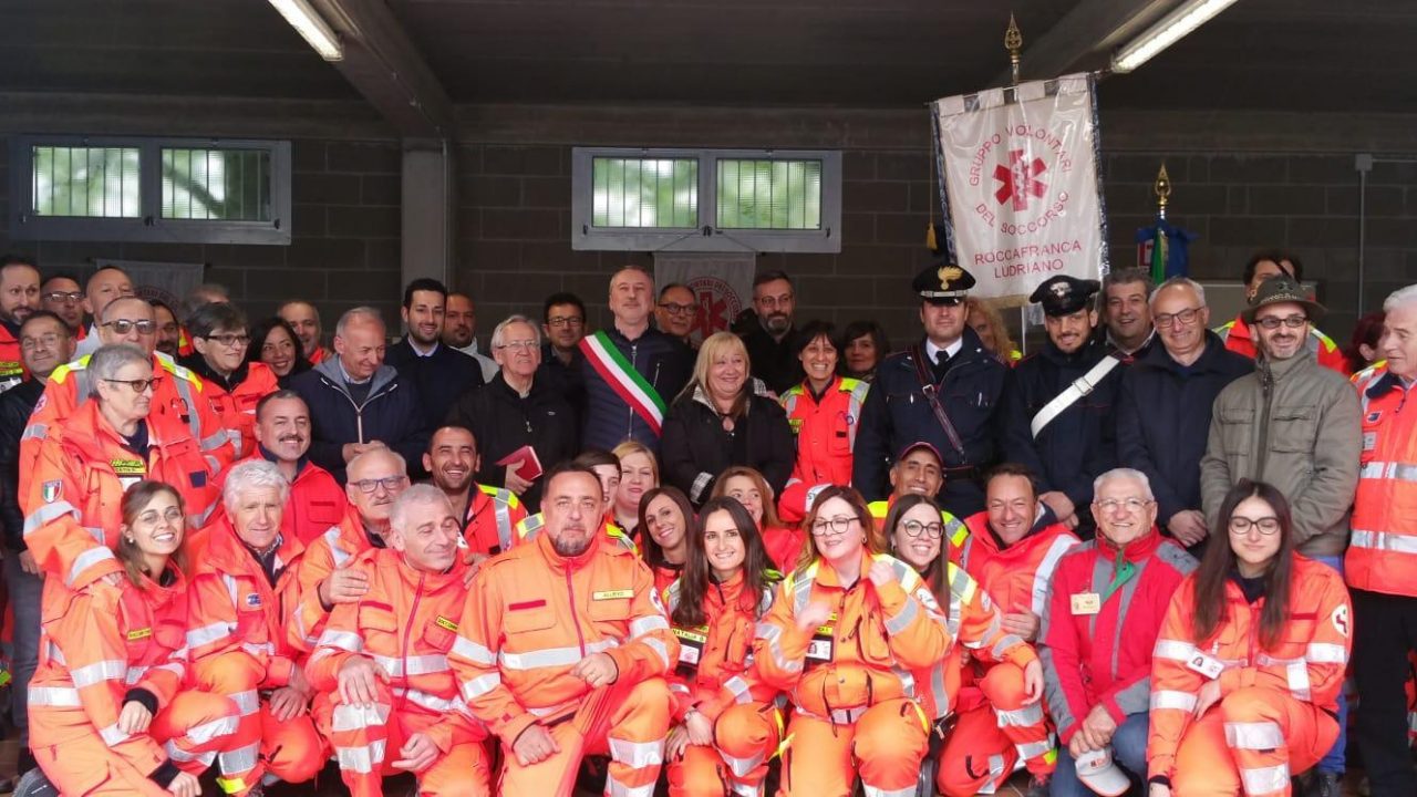 A Roccafranca è stata inaugurata la nuova autorimessa per le ambulanze