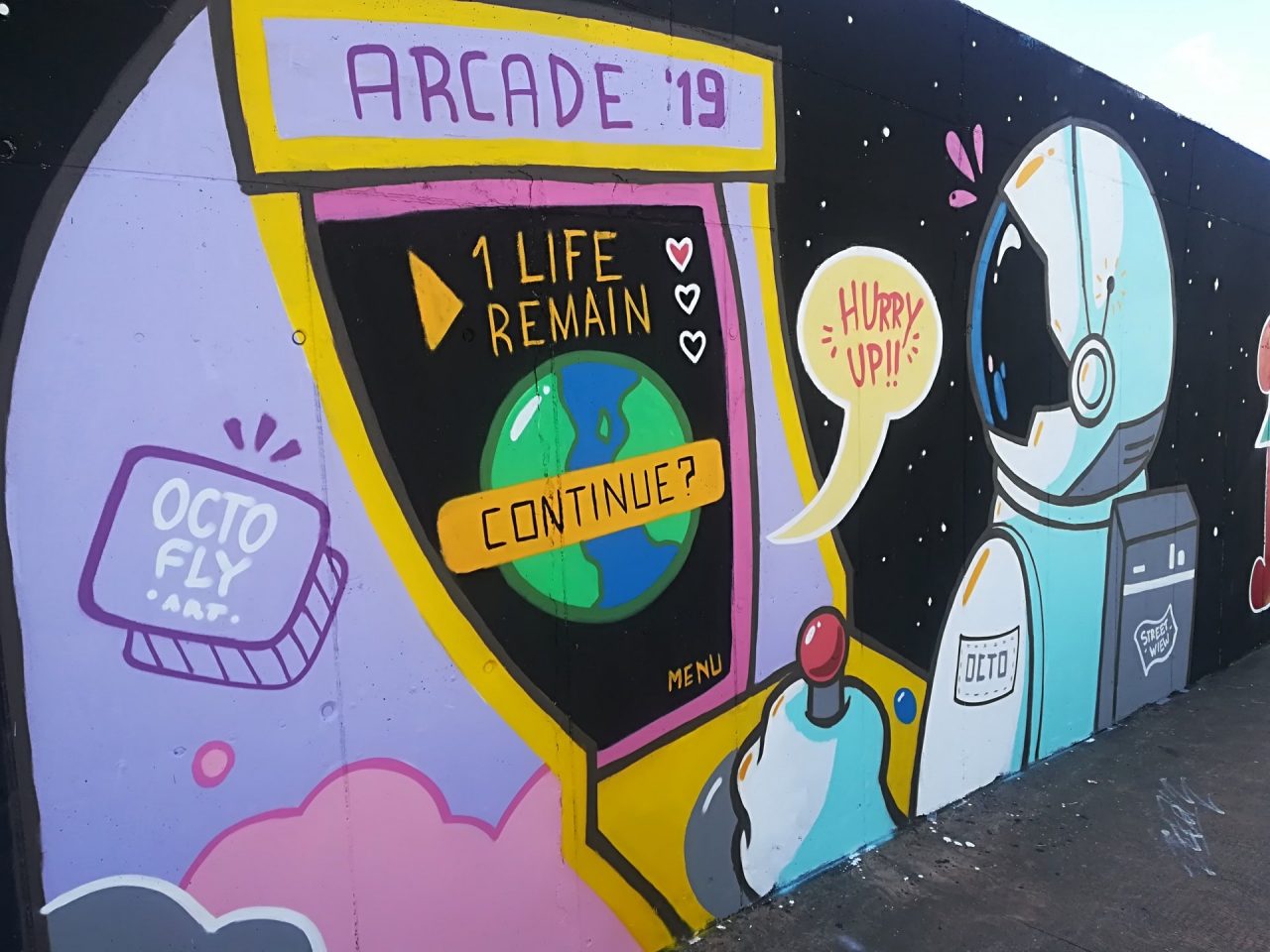 Artcòre in campo per colorare Castegnato