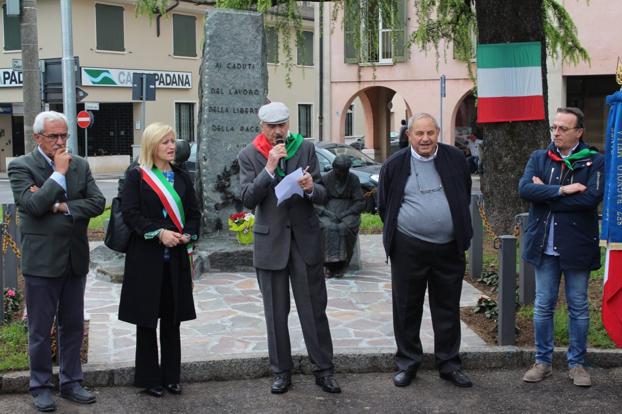 Inaugurato il Monumento ai Caduti del lavoro in piazza Resistenza