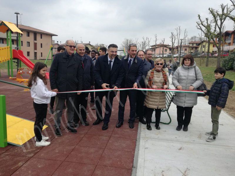Inaugurato il parco inclusivo di Castiglione