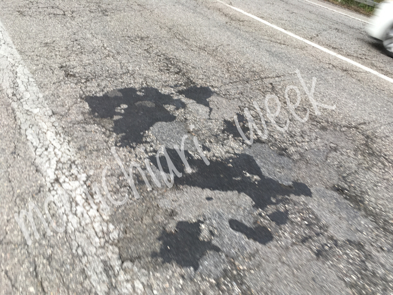 Asfalti disastrati sulla tangenziale