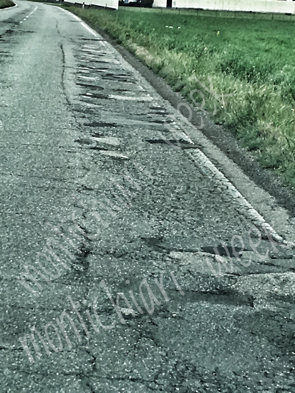 Via Medole si sbriciola