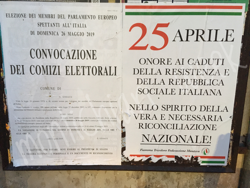 Estrema destra ancora in azione a Castiglione