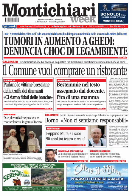 MontichiariWeek è in edicola