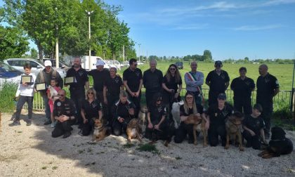 Manifestazione cinofila al Quagliodromo di Bassano Bresciano