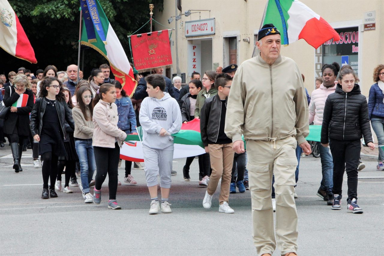 Borgo San Giacomo celebrato il 25 Aprile