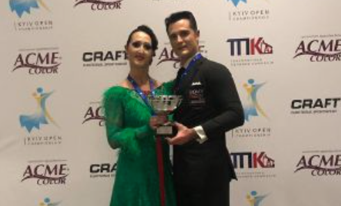 Omar e Chiara, medaglia d’argento per i due ballerini