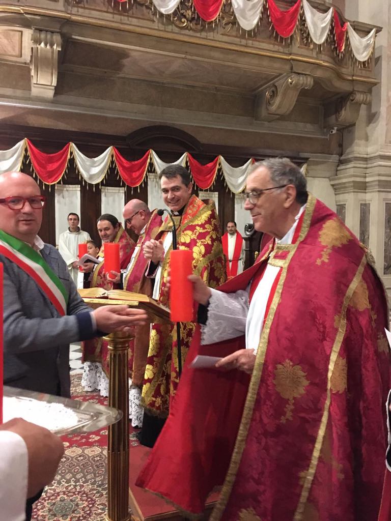 Inizio delle celebrazioni per San Fedele a Palazzolo VIDEO