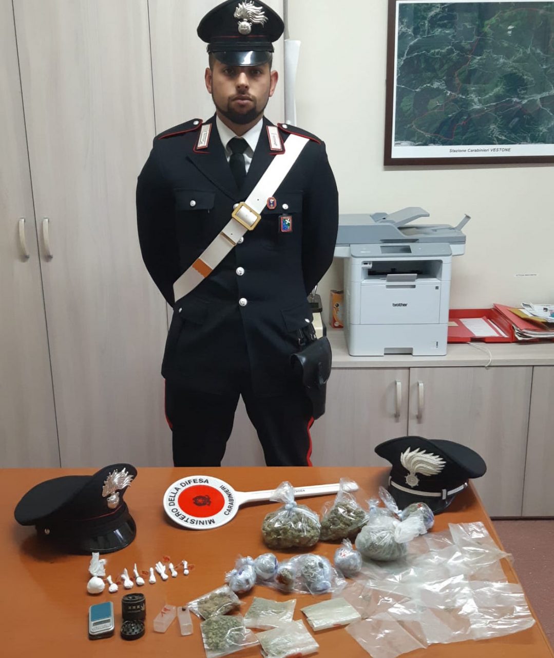 Sostanze stupefacenti: arrestato 38enne a Vestone