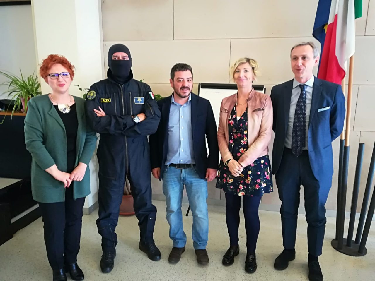 Il comandante Alfa si racconta agli studenti del Pascal di Manerbio