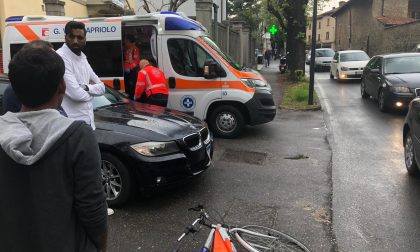Ciclista investito da un'auto a Palazzolo
