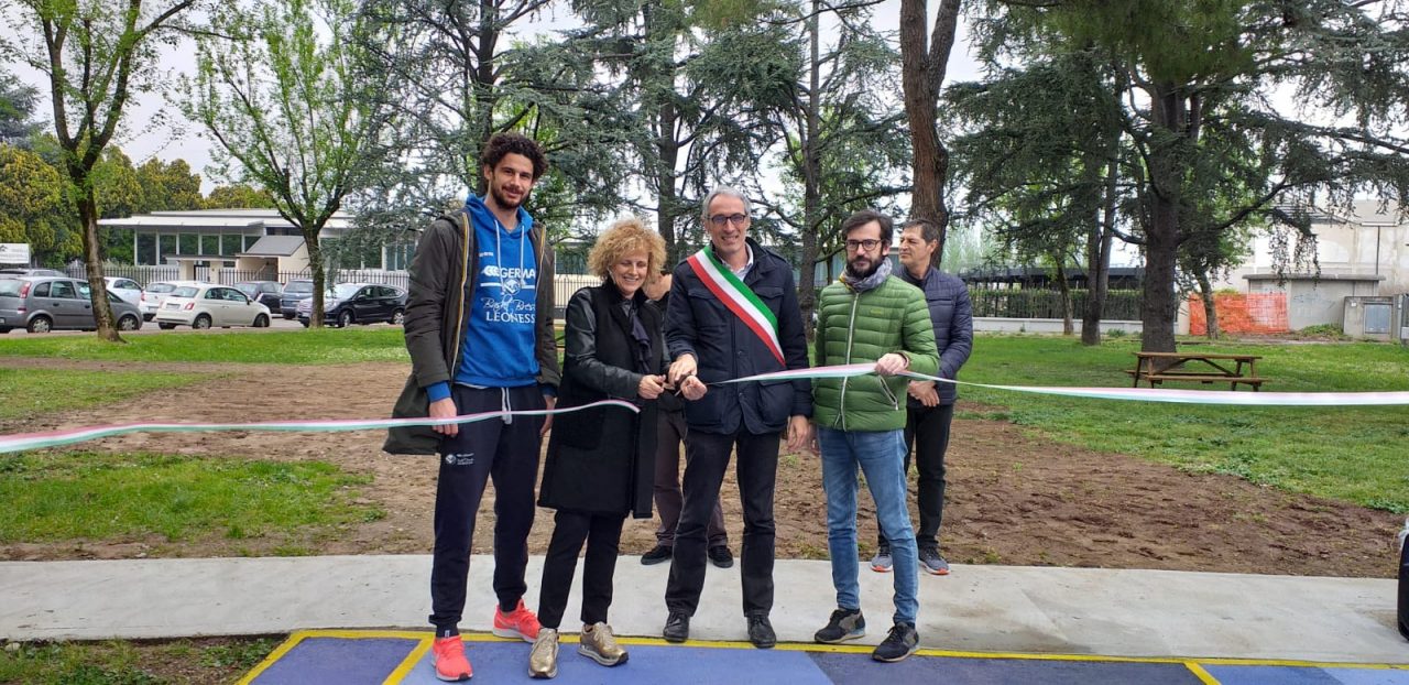 Il basket si colora: inaugurato il campo a Roncadelle