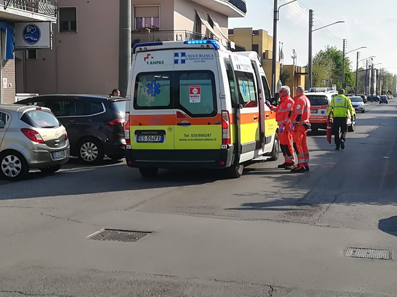 Crisi epilettica in strada, paura per un 26enne a Manerbio