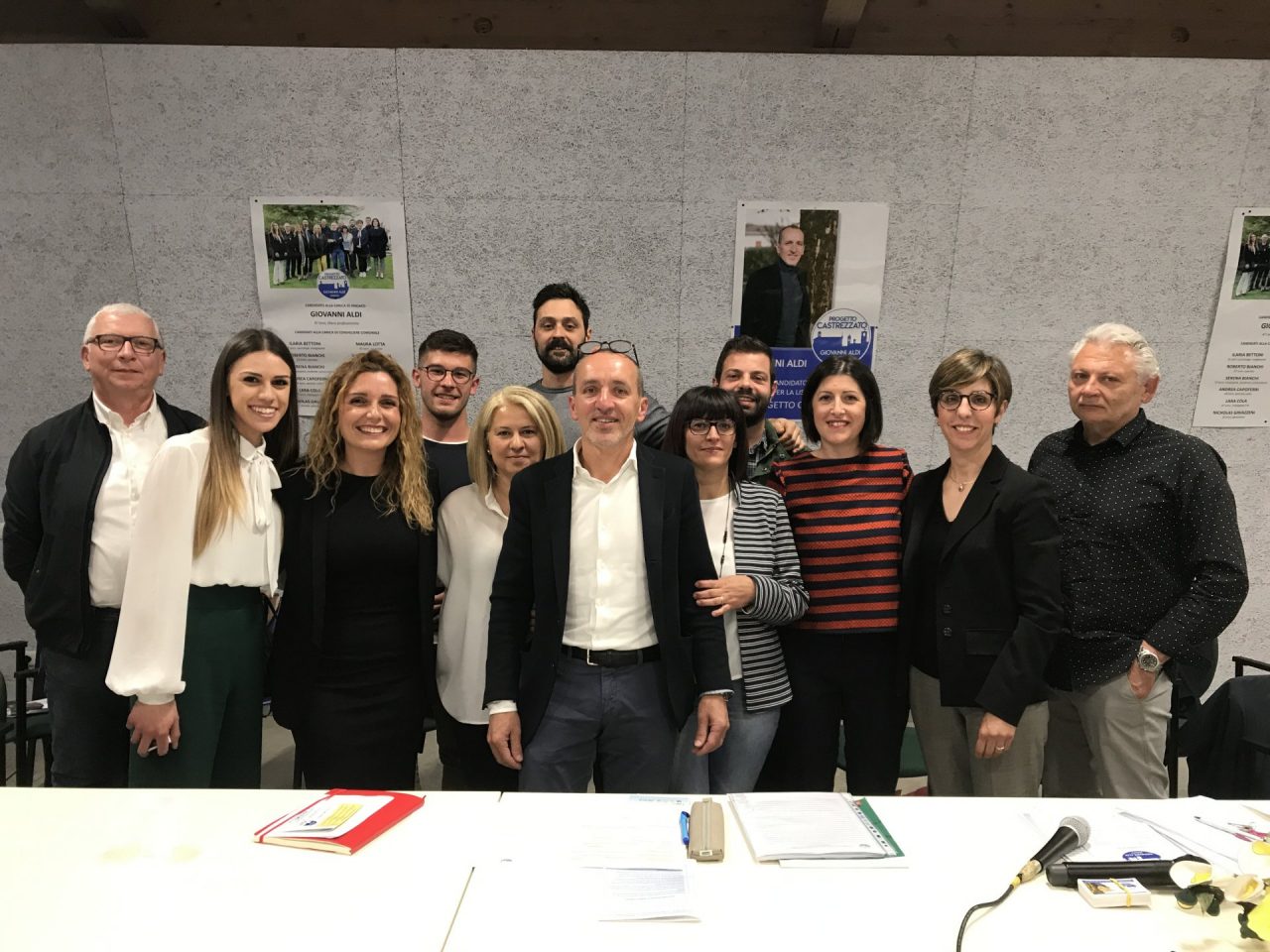 Progetto Castrezzato e Giovanni Aldi si presentano alla cittadinanza