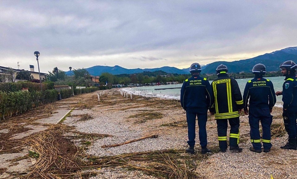 Gruppo Volontari del Garda, oltre trenta interventi nel week end