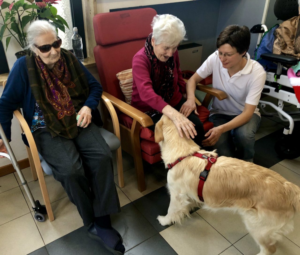 Manerbio,  per gli anziani della casa di riposo arriva la pet therapy