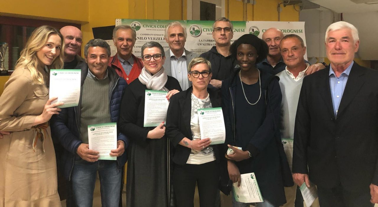 Presentata la lista della Civica Colognese