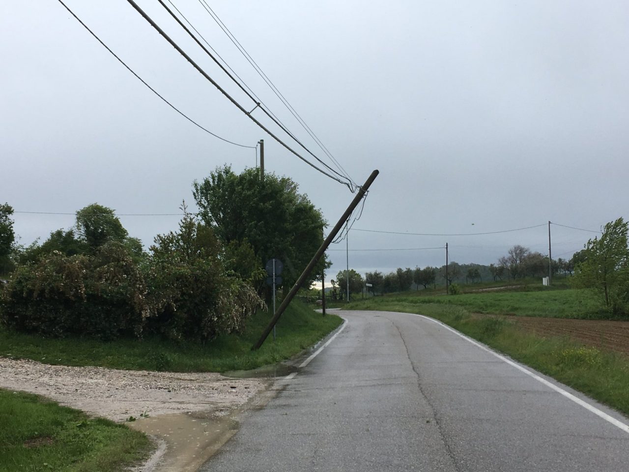 Ancora zone senza corrente elettrica a Castiglione