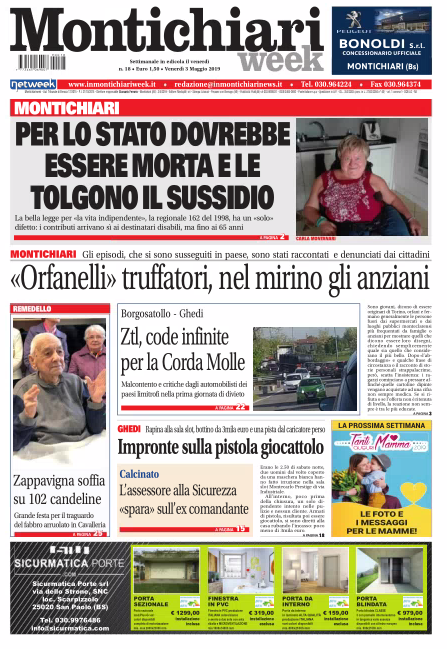 MontichiariWeek è in edicola