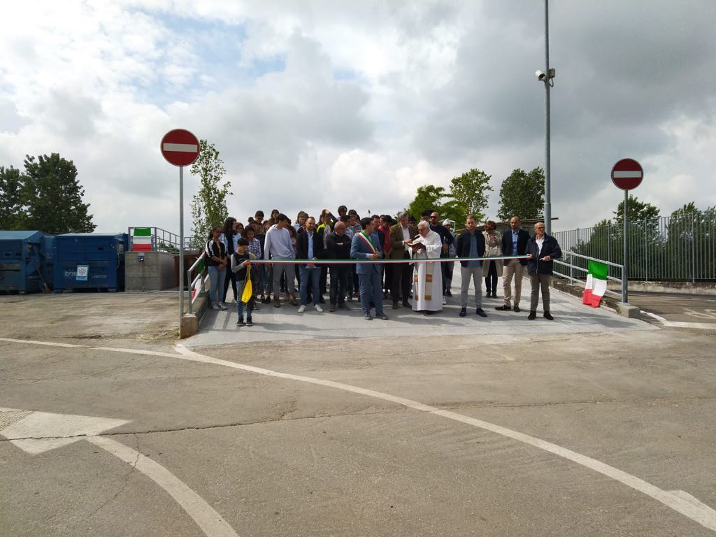 Inaugurazione centro raccolta a Gottolengo