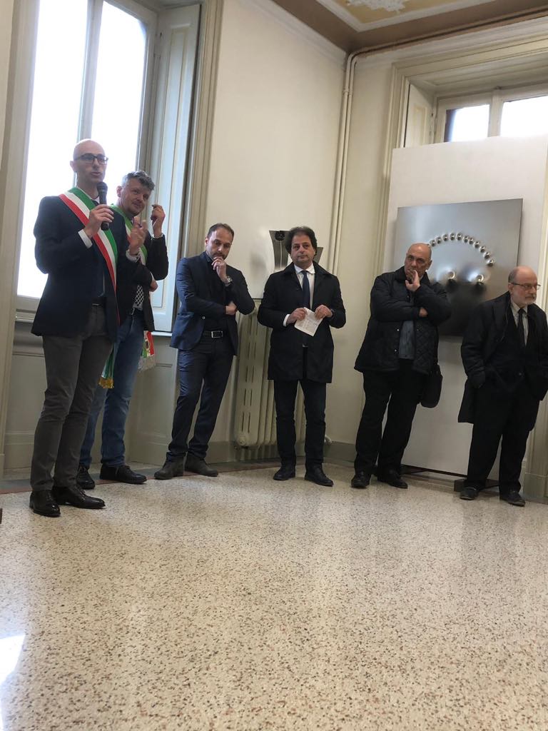 Vernissage della mostra “Simmetrie del tempo”