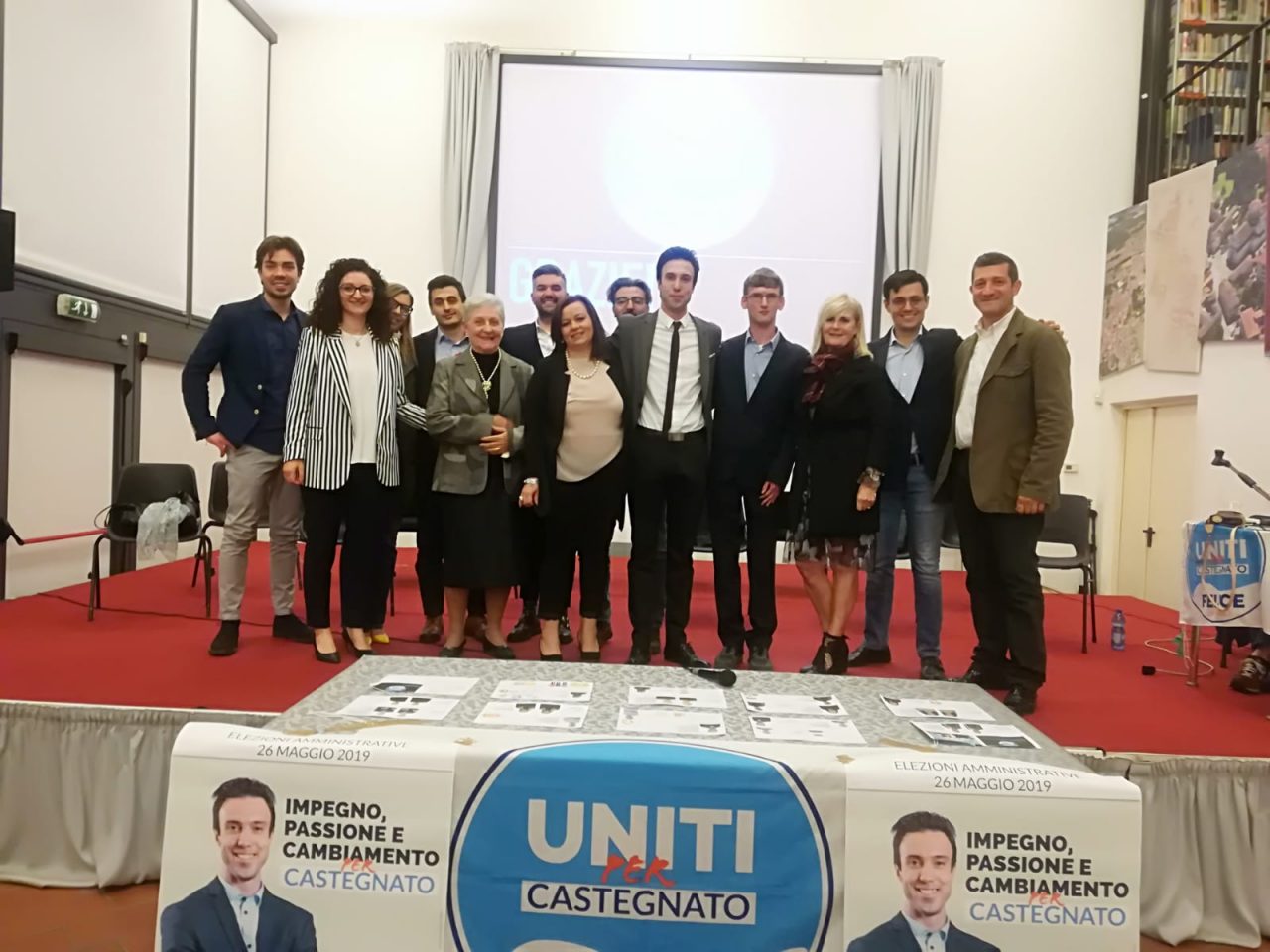 Si alza il sipario sulla civica Uniti per Castegnato