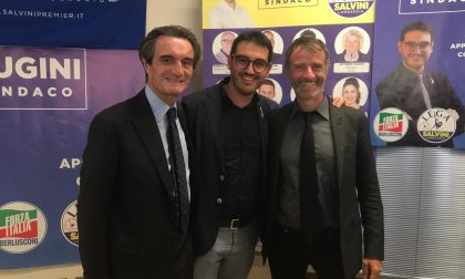 Presidente Fontana a Chiari a sostegno del candidato Alessandro Cugini
