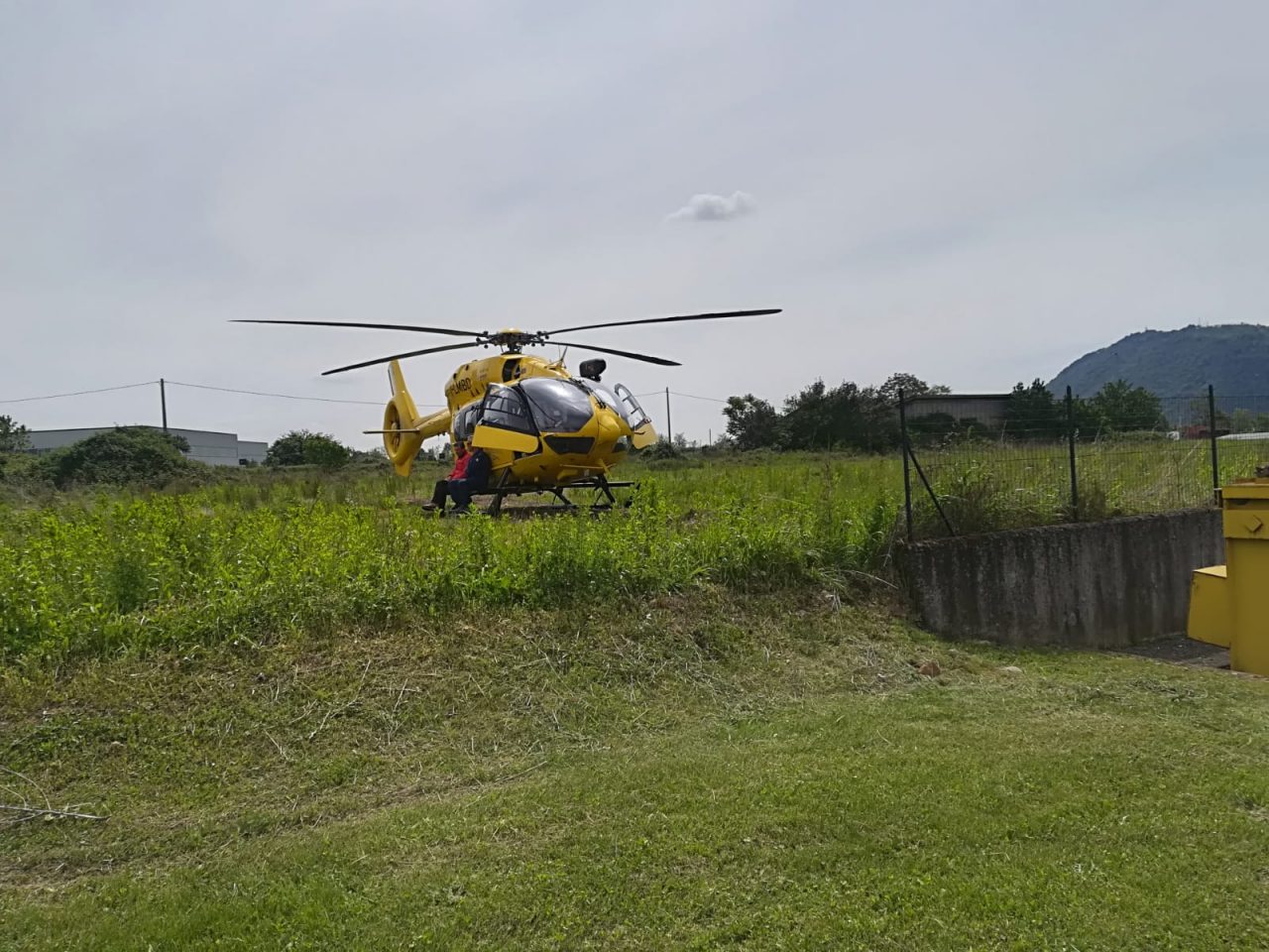 Ferita in impianto lavorativo a Adro: in arrivo l’elisoccorso VIDEO