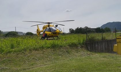 Ferita in impianto lavorativo a Adro: in arrivo l’elisoccorso VIDEO