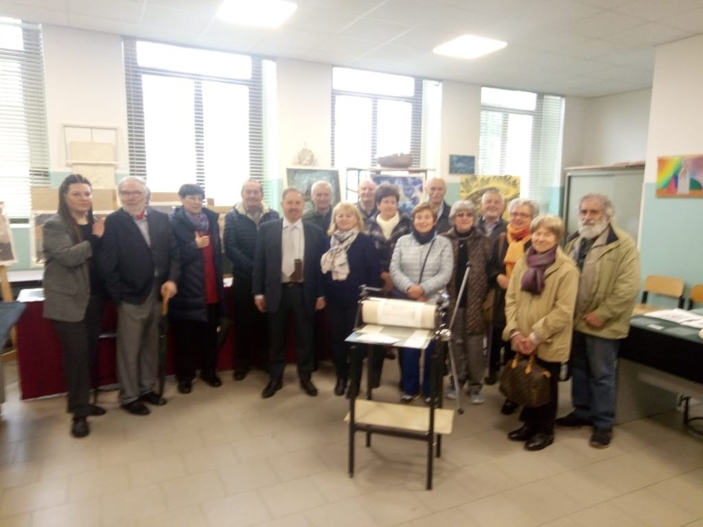 Palazzolo: una cittadina artistica. Gli allievi presentano le loro opere VIDEO e FOTO