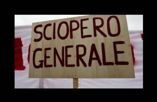 Sciopero generale venerdì 17 maggio: coinvolti trasporti e scuola