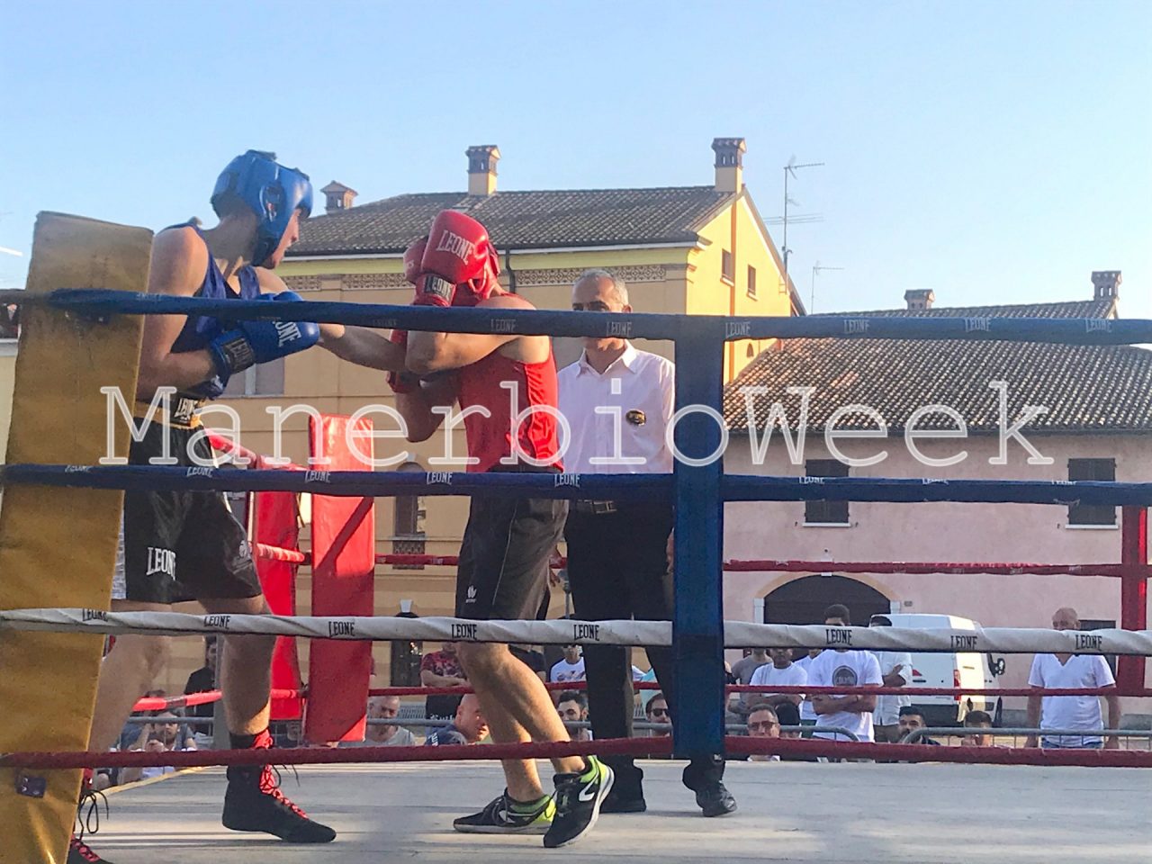 Verolanuova la boxe in piazza stasera