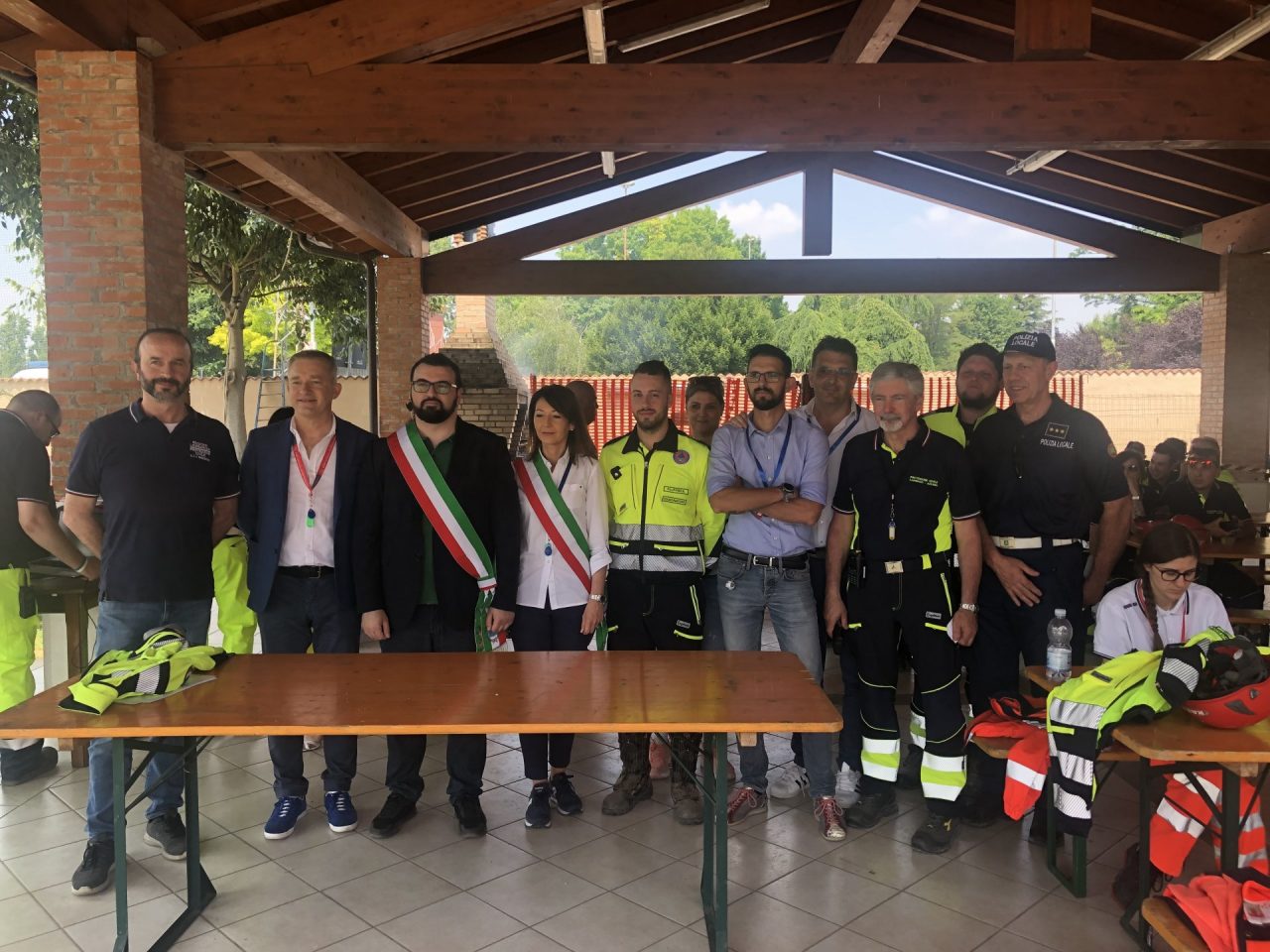Capriano del Colle, la lunga giornata della Protezione Civile