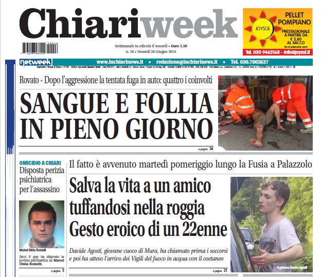 Il nuovo numero di Chiariweek è in edicola
