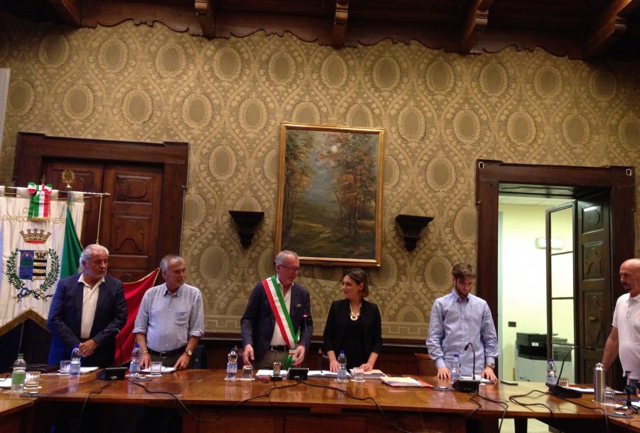 Primo Consiglio comunale a Gardone Riviera