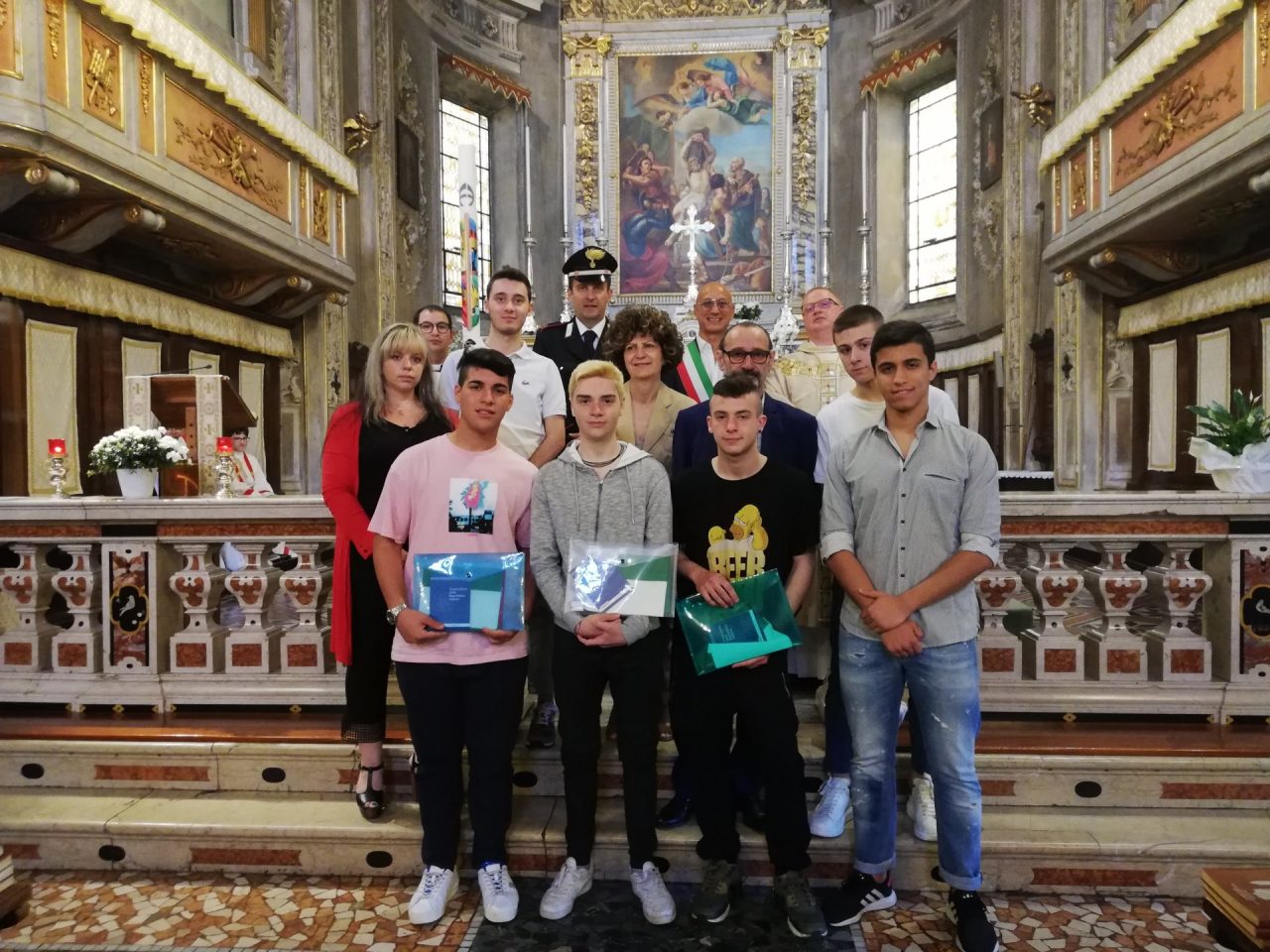 A Milzano i neo 18enni ricevono la Costituzione