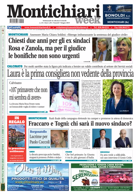 MontichiariWeek è in edicola