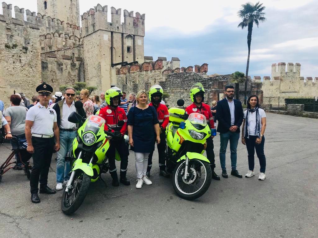 Sirmione: in vigore tutti i weekend il servizio assistenza sanitaria con moto soccorso