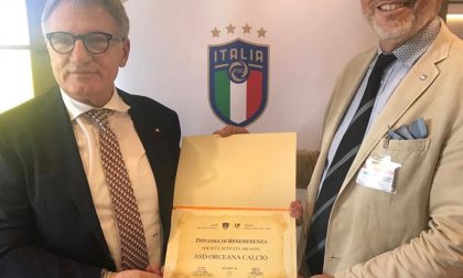 L'Asd Orceana Calcio vola a Roma per  la benemerenza in onore dei 100 anni di attività