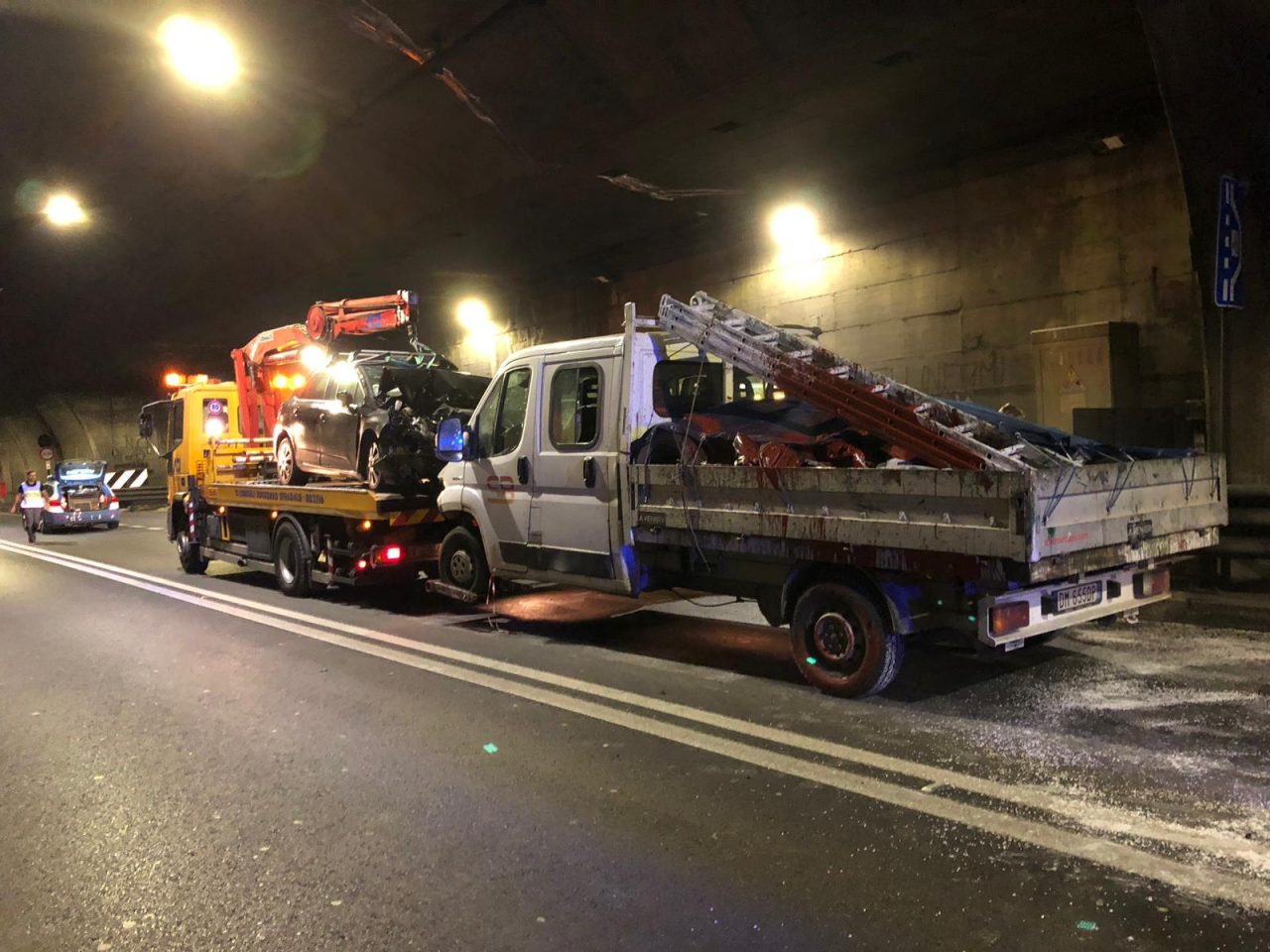 Grave incidente in galleria Covelo sulla sp510 a Iseo