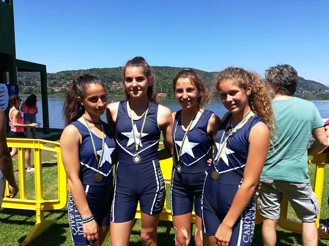Canottieri Garda Salò: incetta di medaglie a Corgeno