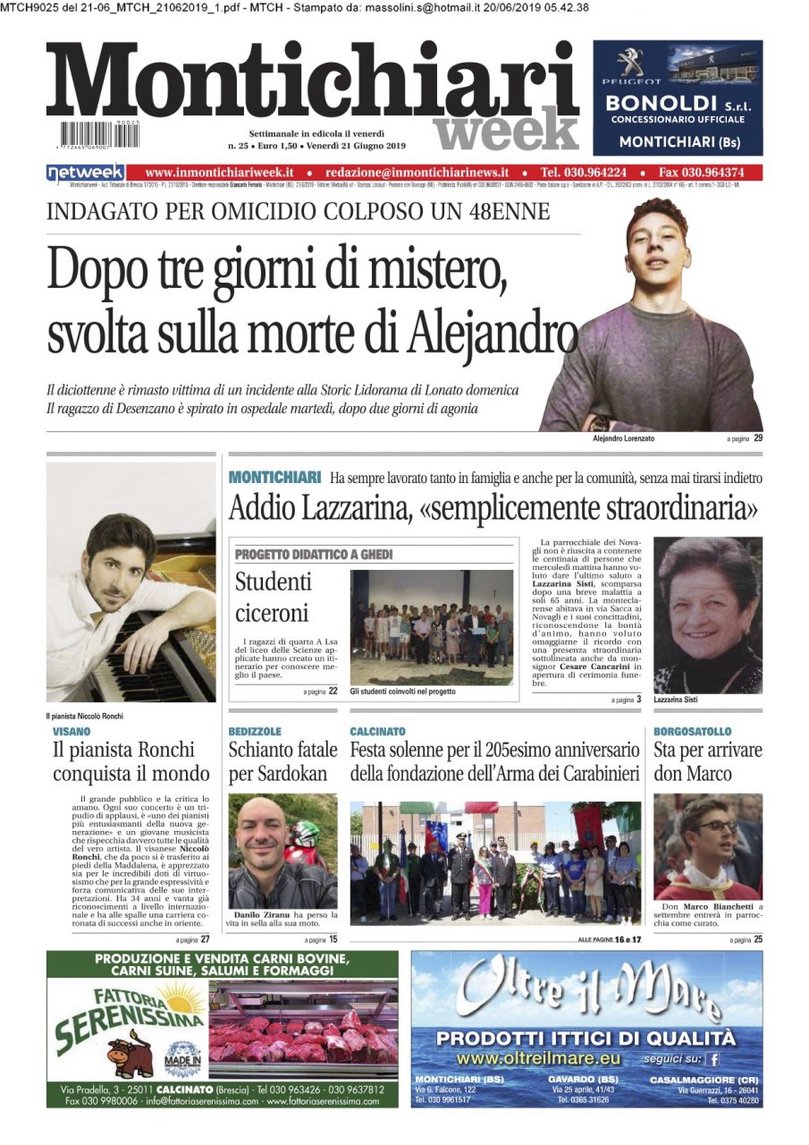 Montichiari week è in edicola